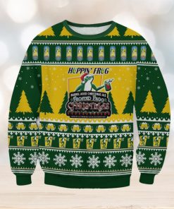 Hoppin’ Frog Brewery For Christmas Gifts Ugly Christmas Wool Knitted Sweater