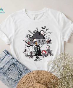 Horror Clubhouse In Park Halloween Costume Gifts T Shirt