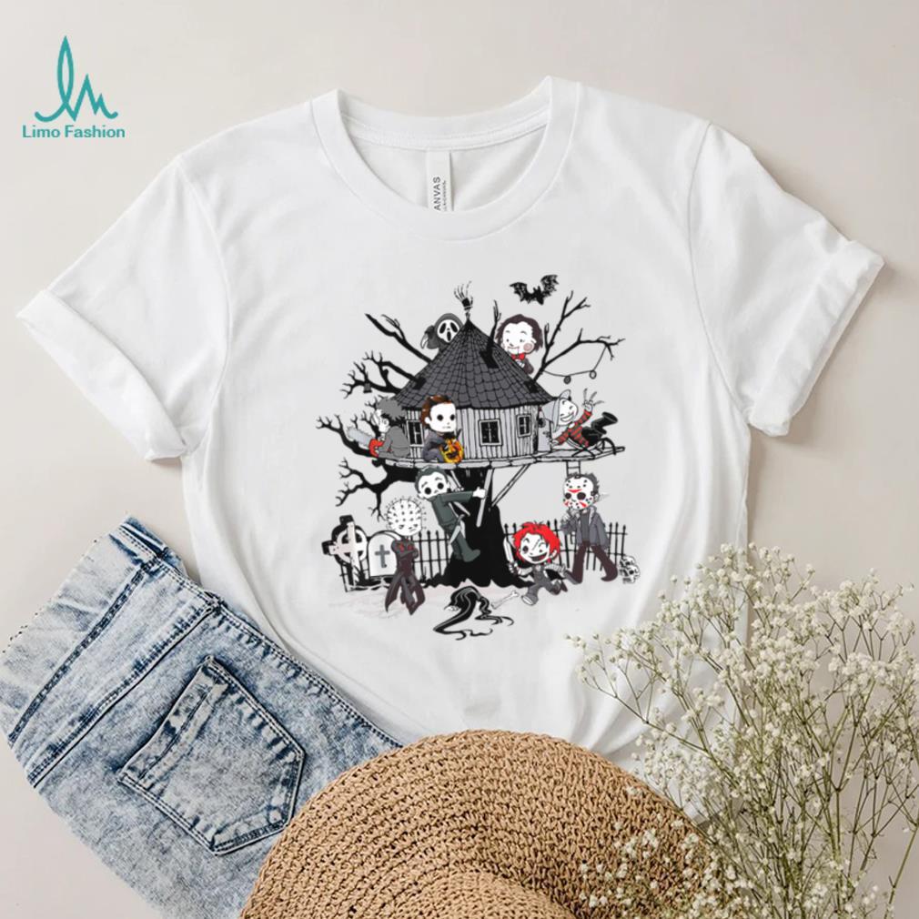Horror Clubhouse In Park Halloween Costume Gifts T Shirt Horror Clubhouse In Park Halloween Costume Gifts T Shirt