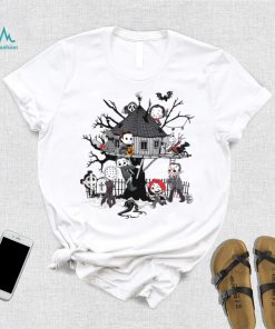 Horror Clubhouse In Park Halloween Costume Gifts T Shirt