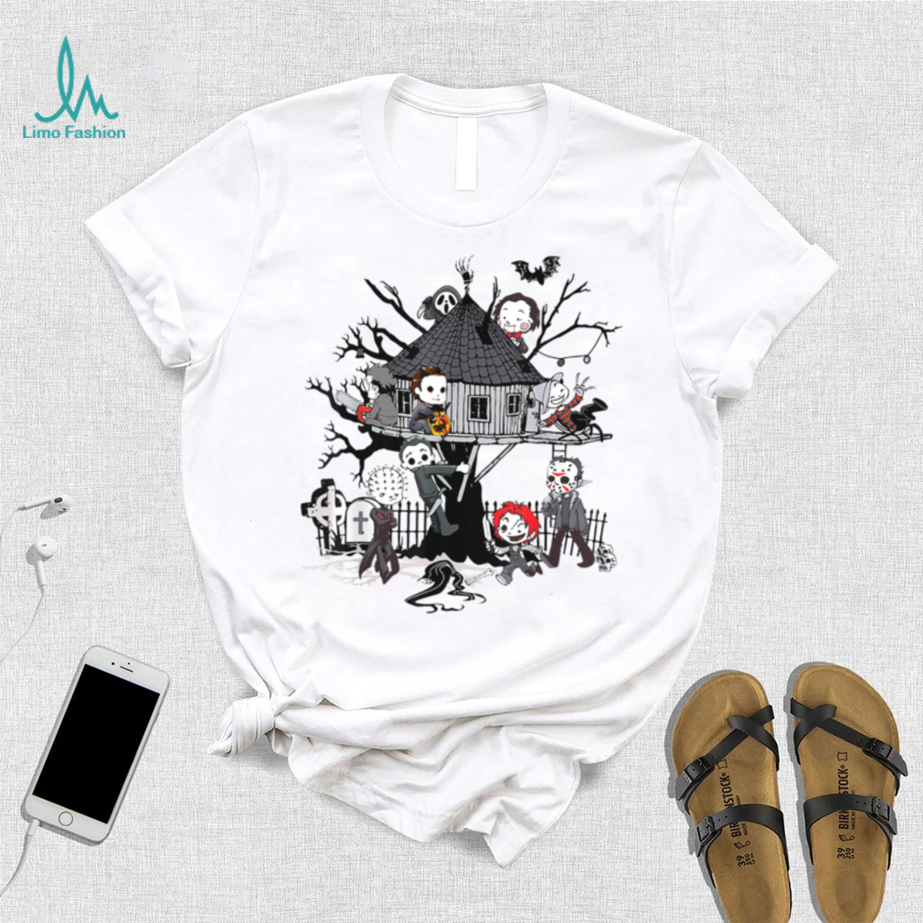 Horror Clubhouse In Park Halloween Costume Gifts T Shirt Horror Clubhouse In Park Halloween Costume Gifts T Shirt