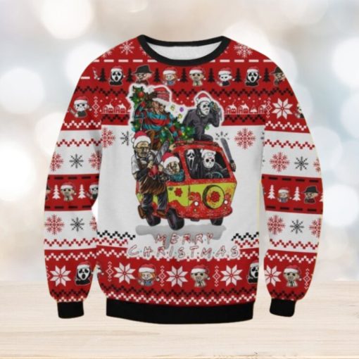 Horror Movies Christmas Ugly Sweater Gift For Men And Women