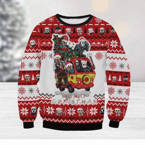 Horror Movies For Christmas Gifts Knitting Pattern Sweater