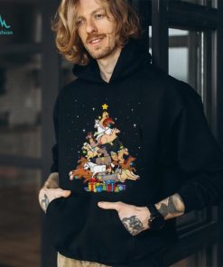 Horse Christmas Tree Classic T Shirt