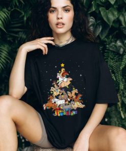 Horse Christmas Tree Classic T Shirt