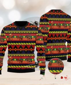 Horse Cowboy Ugly Christmas Sweater Funny Gift For Men And Women Family Holidays