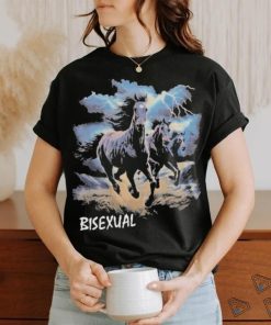 Horses Running In Thunderstorm Bisexual 90’S Shirt, hoodie, sweater, long sleeve and tank top Horses Running In Thunderstorm Bisexual 90’S Shirt