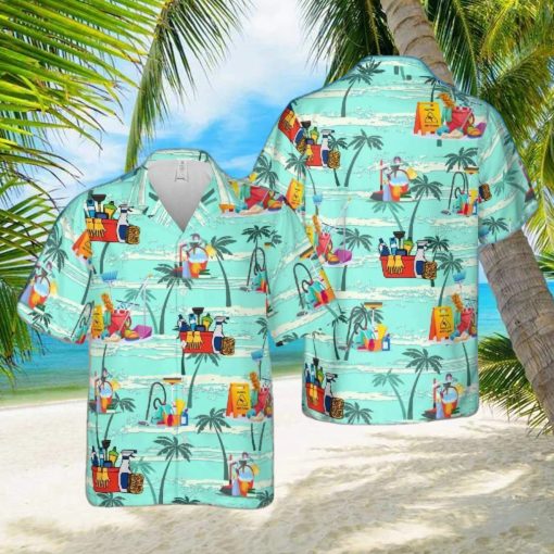 Housekeeping Equipment Hawaiian Shirt