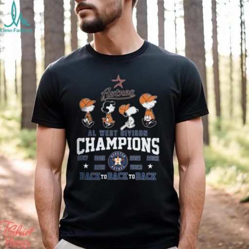 Houston Astros Al West Divison Champions Unisex T Shirt