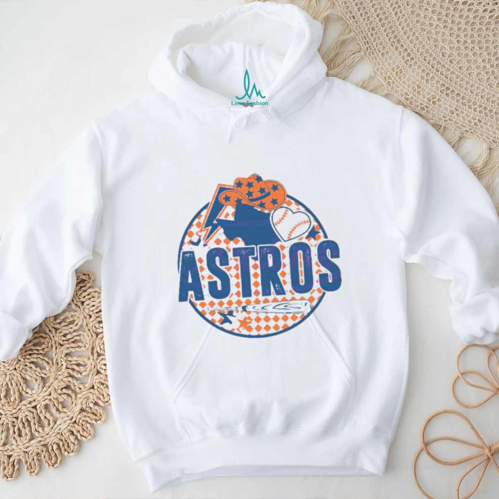 MLB Houston Astros Baseball Sweatshirt Vintage Style The Houston