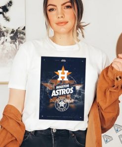 Houston Astros City Skyline Poster Shirt, hoodie, sweater, long sleeve and tank top Houston Astros City Skyline Poster Shirt