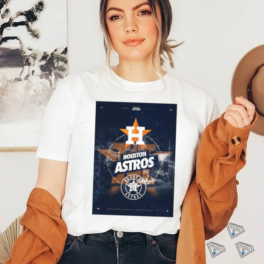 Houston Astros City Skyline Poster Shirt Houston Astros City Skyline Poster Shirt