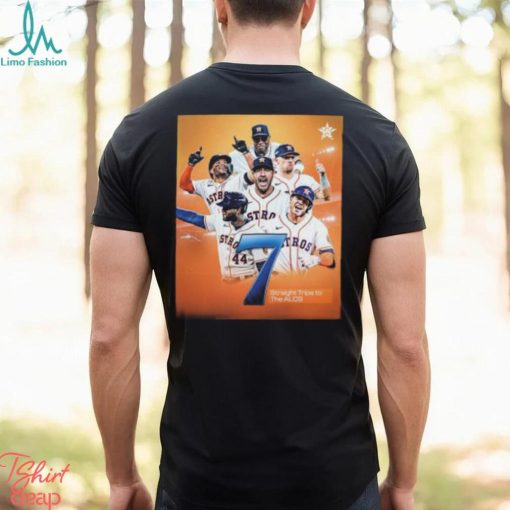 Houston Astros Lucky 7 Are Headed Back To The ALCS MLB 2023 Postseason T Shirt