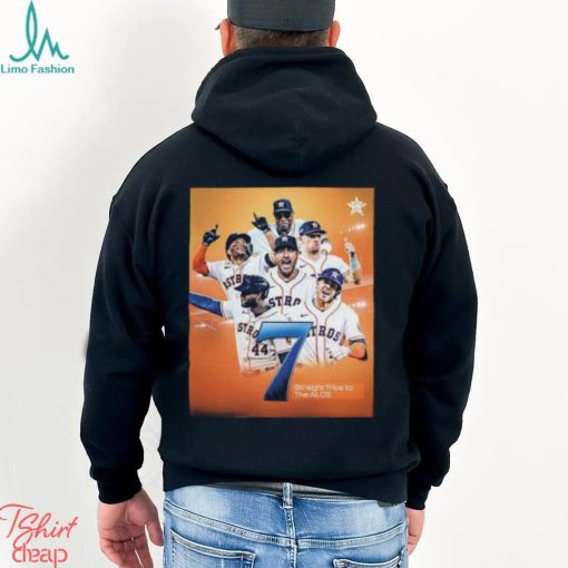 Houston Astros Lucky 7 Are Headed Back To The ALCS MLB 2023 Postseason T Shirt