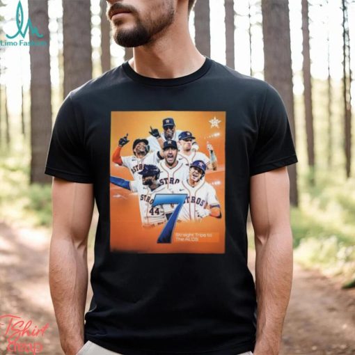Houston Astros Lucky 7 Are Headed Back To The ALCS MLB 2023 Postseason T Shirt