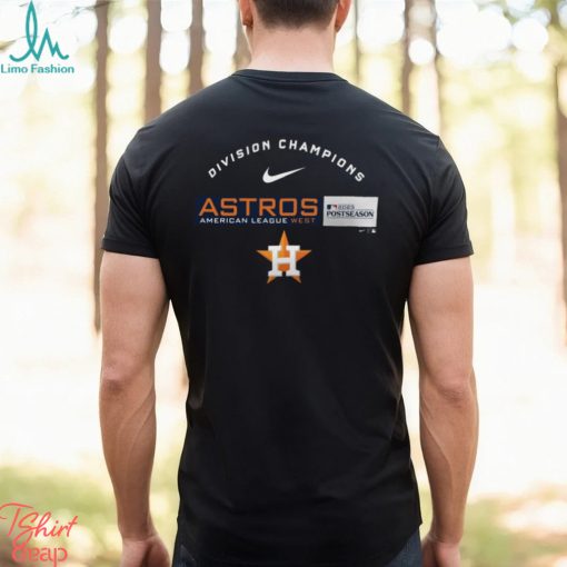Houston Astros Nike AL West Division Champions 2023 Postseason Shirt