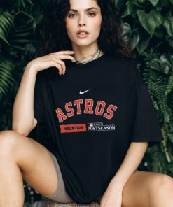 Women's Nike Navy Houston Astros 2023 Postseason Authentic Collection Dugout Fleece Pullover Hoodie Size: Small