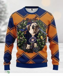 Houston Astros Pub Dog Christmas Ugly Sweater Christmas Gift For Fans Party Hoiliday Gift