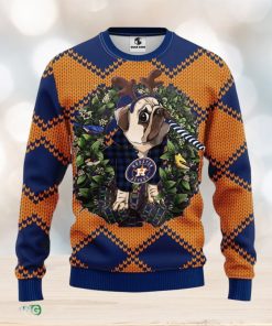 Houston Astros Pub Dog Christmas Ugly Sweater Christmas Gift For Fans Party Hoiliday Gift