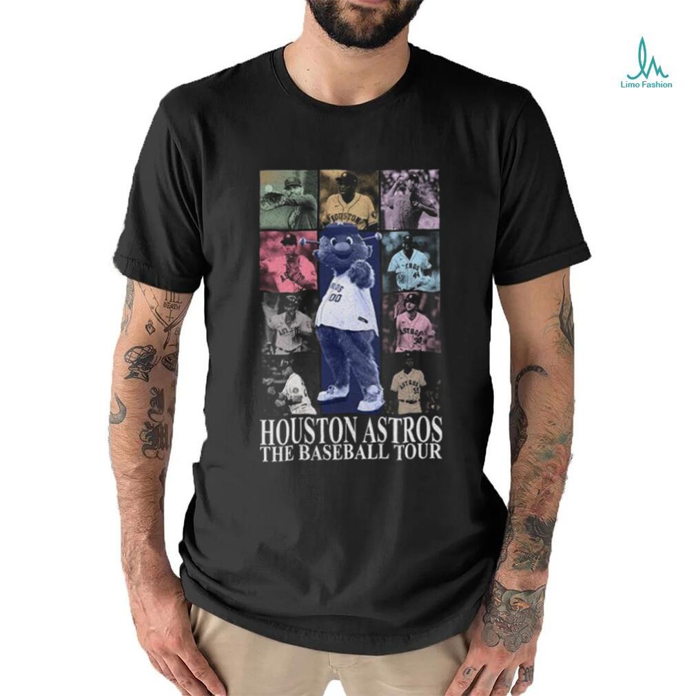 Houston Astros T Shirt Blue MLB Baseball Genuine Merchandise Tee Large