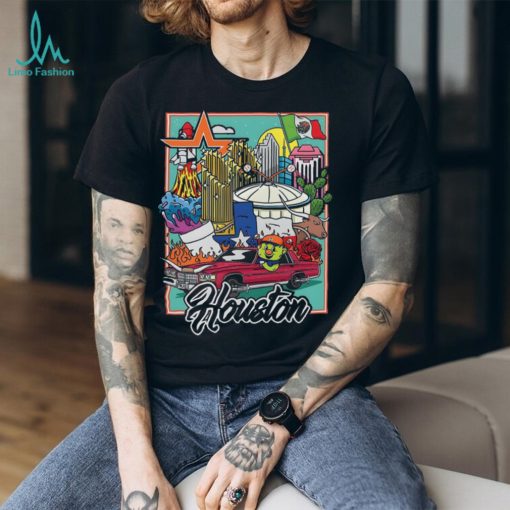 Houston Astros TwoSton poster shirt