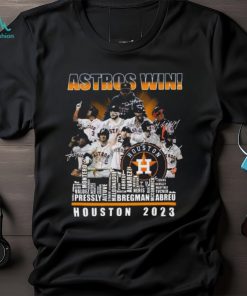Houston Astros Win Houston 2023 Signatures t shirt