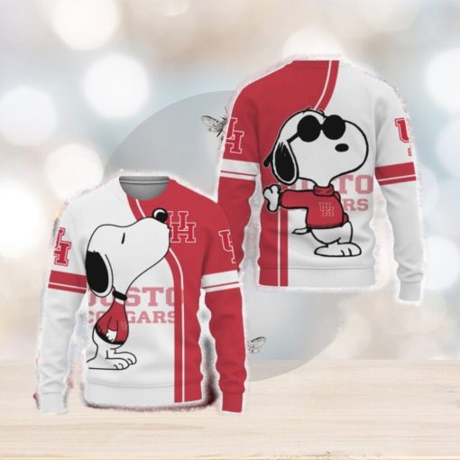 Houston Cougars Shop Champion Team 3D Sweater Christmas For Fan Gift