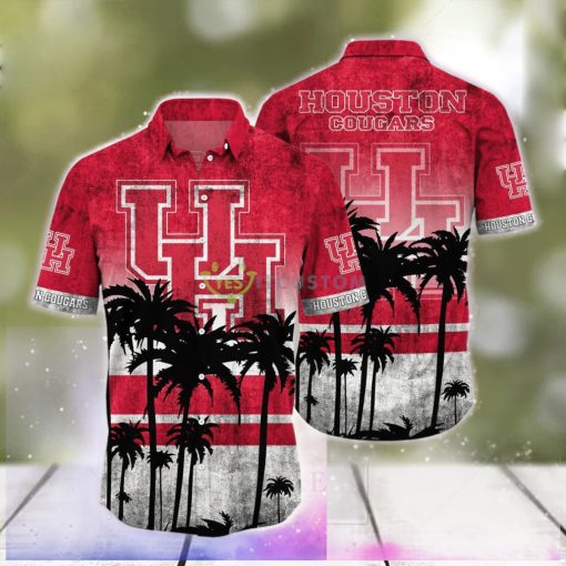 Houston Cougars Trending Hawaiian Shirt And Shorts For Fans