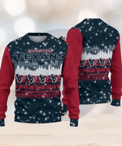 Houston Texans Christmas Forest Hot Trending Ugly Sweater For Fans