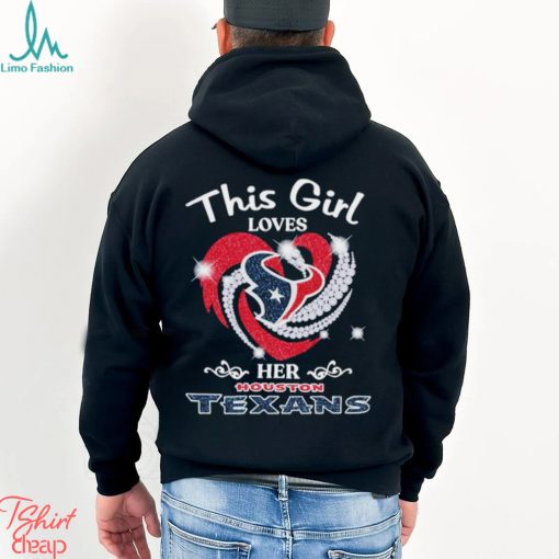 Houston Texans Los this girl loves football shirt