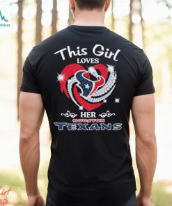 Houston Texans Los this girl loves football shirt