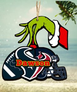 Houston Texans NFL Grinch Personalized Ornament SP121023109ID03