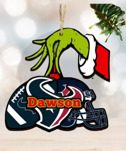 Houston Texans NFL Grinch Personalized Ornament SP121023109ID03