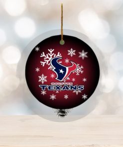 Houston Texans NFL Holiday 2023 Gifts Merry Christmas Tree Decorations Ornament