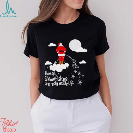 How Snowflakes are really made Inappropriate Christmas 2023 shirt