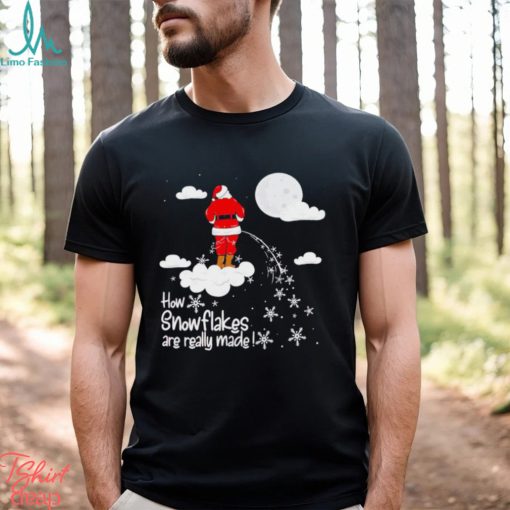 How Snowflakes are really made Inappropriate Christmas 2023 shirt
