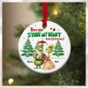 Grinch be the person your dog thinks you are Christmas ornament