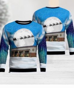 Howe Springs Fire Rescue AOP Ugly Sweater Gift For Christmas