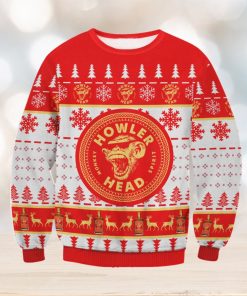 Howler Head For Christmas Gifts Ugly Christmas Wool Knitted Sweater