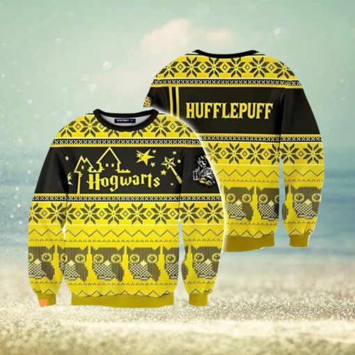 Hufflepuff Harry Potter Ugly Sweater Christmas Gift