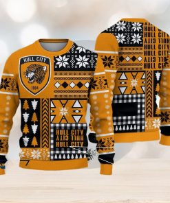 Hull City Pocket Efl Logo Team Ugly Christmas Sweater For Fans Gift Unisex Sweatshirt