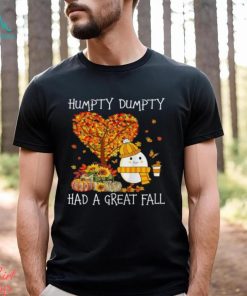 Humpty Dumpty Had A Great Fall Shirt, Happy Thanksgiving Pumpkin T Shirt, Thanksgiving Day, Cute Snowman, Thanksgiving Gift