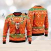 Reindeer Auburn Tigers Christmas 3D Printed Ugly Christmas Sweater