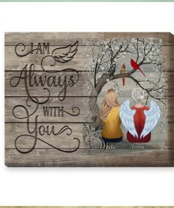 I Am Always With You Personalized Wrapped Canvas, hoodie, sweater, long sleeve and tank top I Am Always With You Personalized Wrapped Canvas