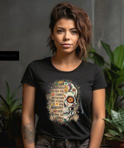 I Am The Storm Shirt Sugar Skull Quote T Shirt Unisex - Limotees