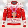 Snowy Jameson Ugly Xmas 3D Sweater, Cute Ugly Christmas Sweater