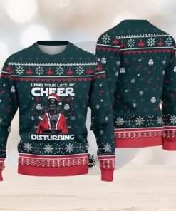 I Find Your Lack Of Cheer Disturbing Ugly Christmas Sweater