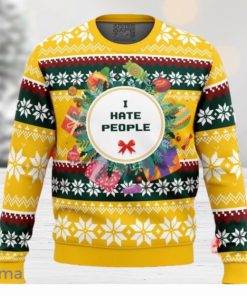 I Hate People Parody Ugly Christmas Sweater Unique Gift For Men And Women