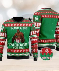 I Have A Big Package For You Ugly Christmas Sweater