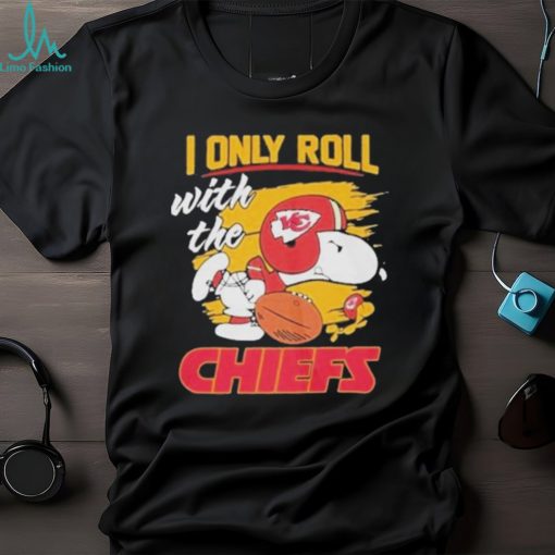 I Only Roll With The Kansas City Funny Snoopy Shirt